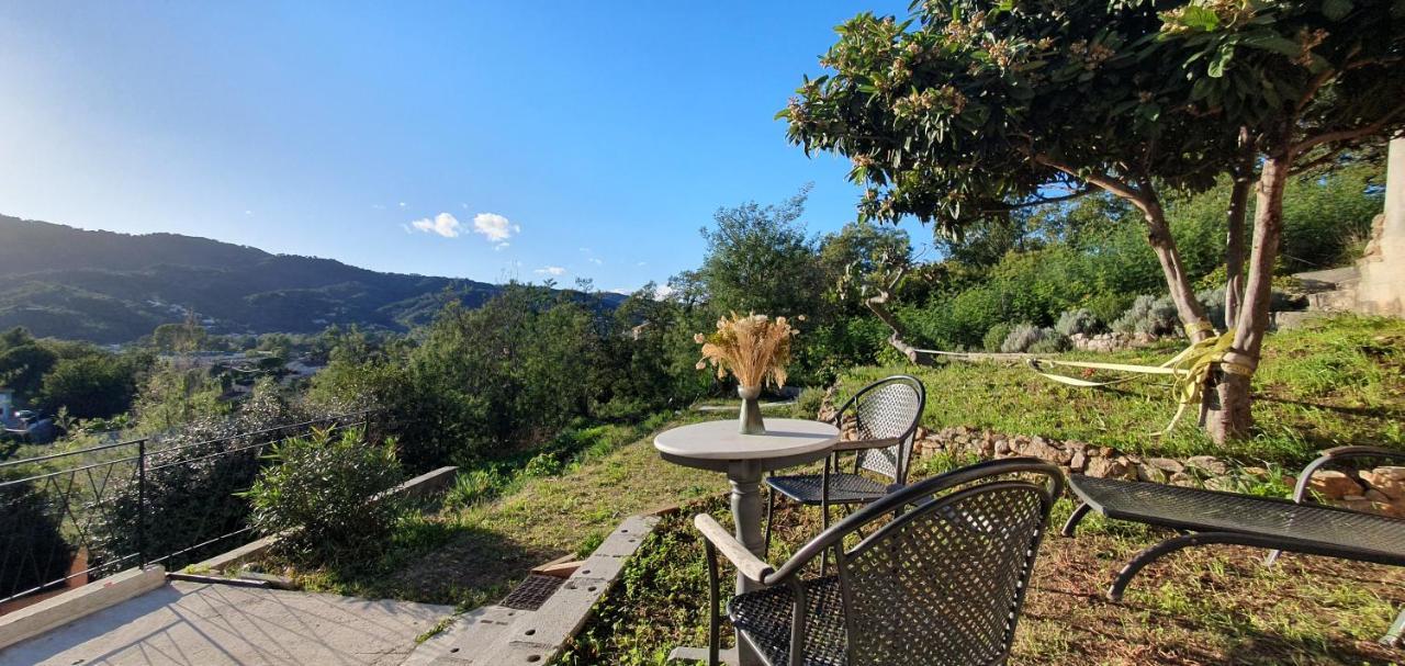 Appartamento Calme Et Vue Panoramique Pégomas Esterno foto
